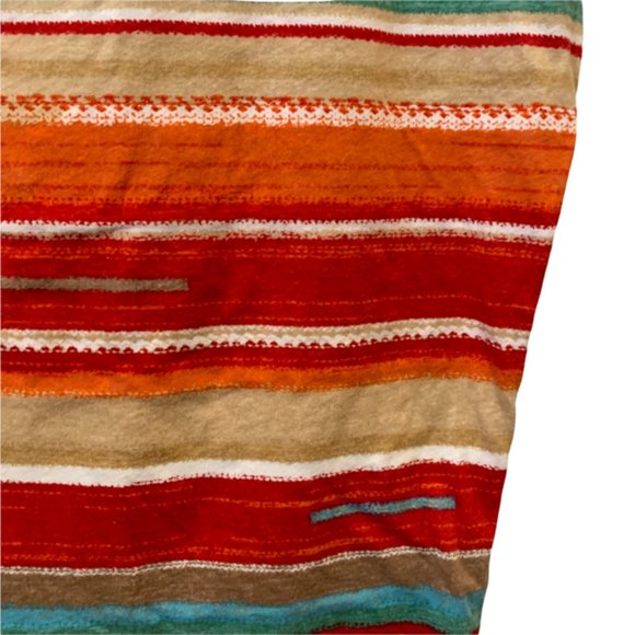 Lauren Ralph Lauren Desert Stripe Boxy T size Small - Picture 2 of 5